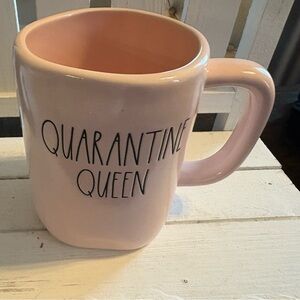 Rae Dunn Quarantine Queen Blush Mug